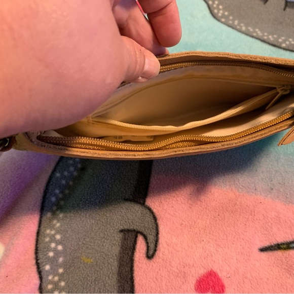 Fossil Siena Printed Leather Vintage Wristlet Clutch NWT - Picture 6 of 7